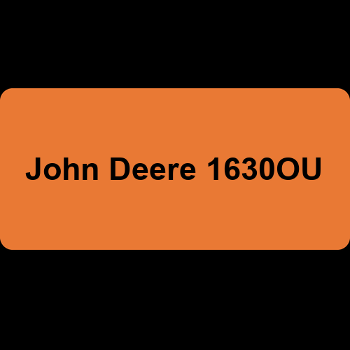 John Deere 1630OU